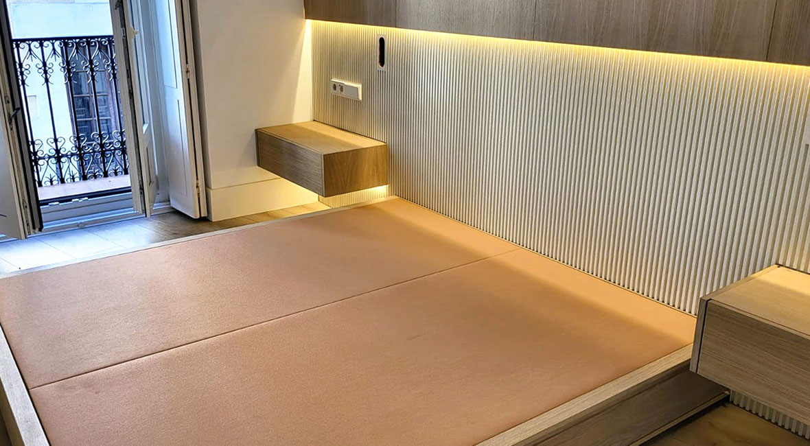 Cabecero Cabecero a medida para dormitorio de matrimonio