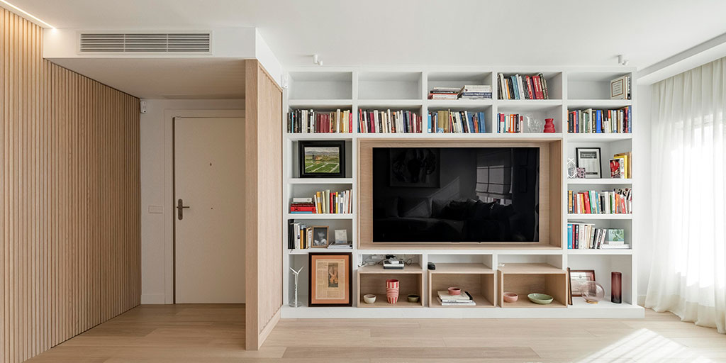 Mueble tv y salón a medida