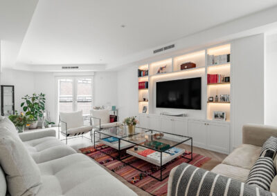 Mueble blanco para salón