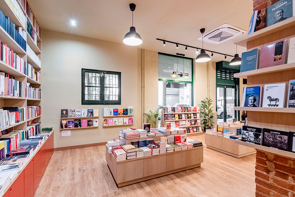 Góndola Mueble góndola para librería