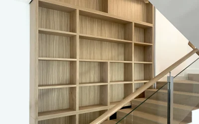Librería en la escalera
