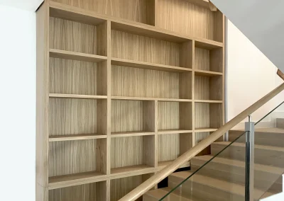 Librería en la escalera