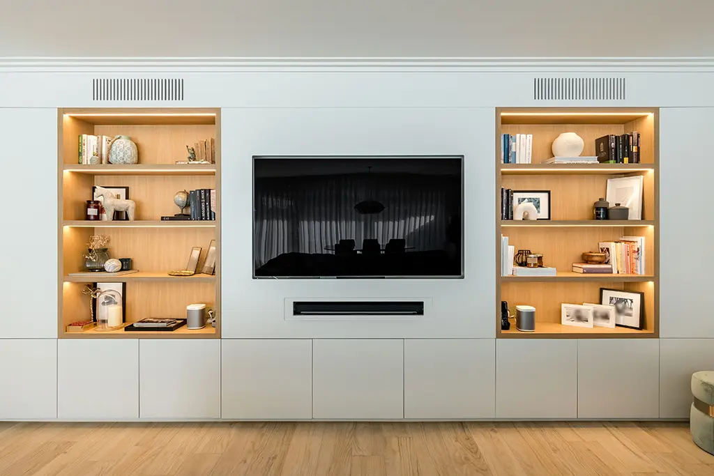 Iluminación LED encendida