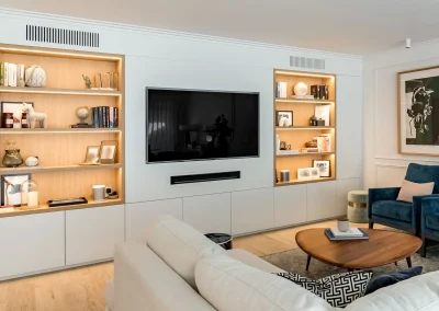 Arte moderno y librerías a medida